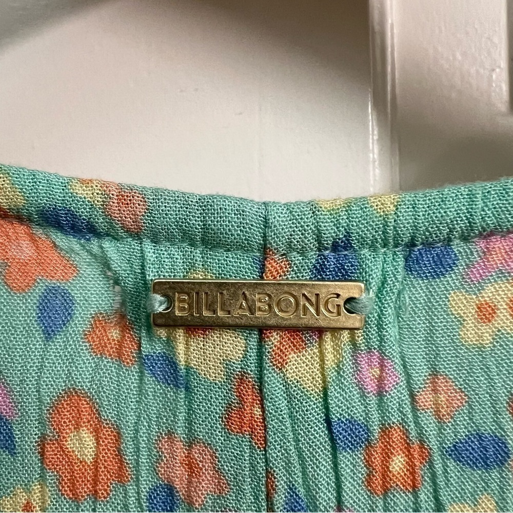 NWOT Billabong All For You Mini Dress in Spearmint Green SZ XS - Picture 5 of 8